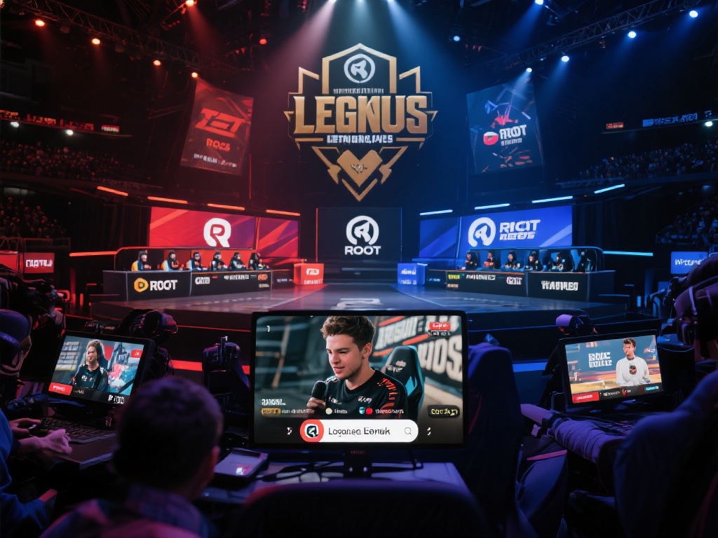 提到英雄联盟全球总决赛的直播，官方平台自