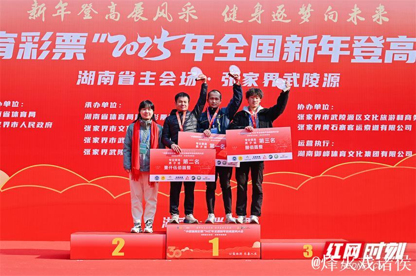 全国新年登高健身大会湖南主会场活动在张家界举行